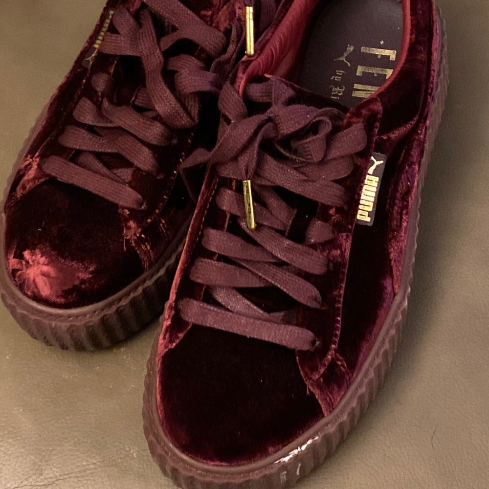 Puma Suede creeper sneaker